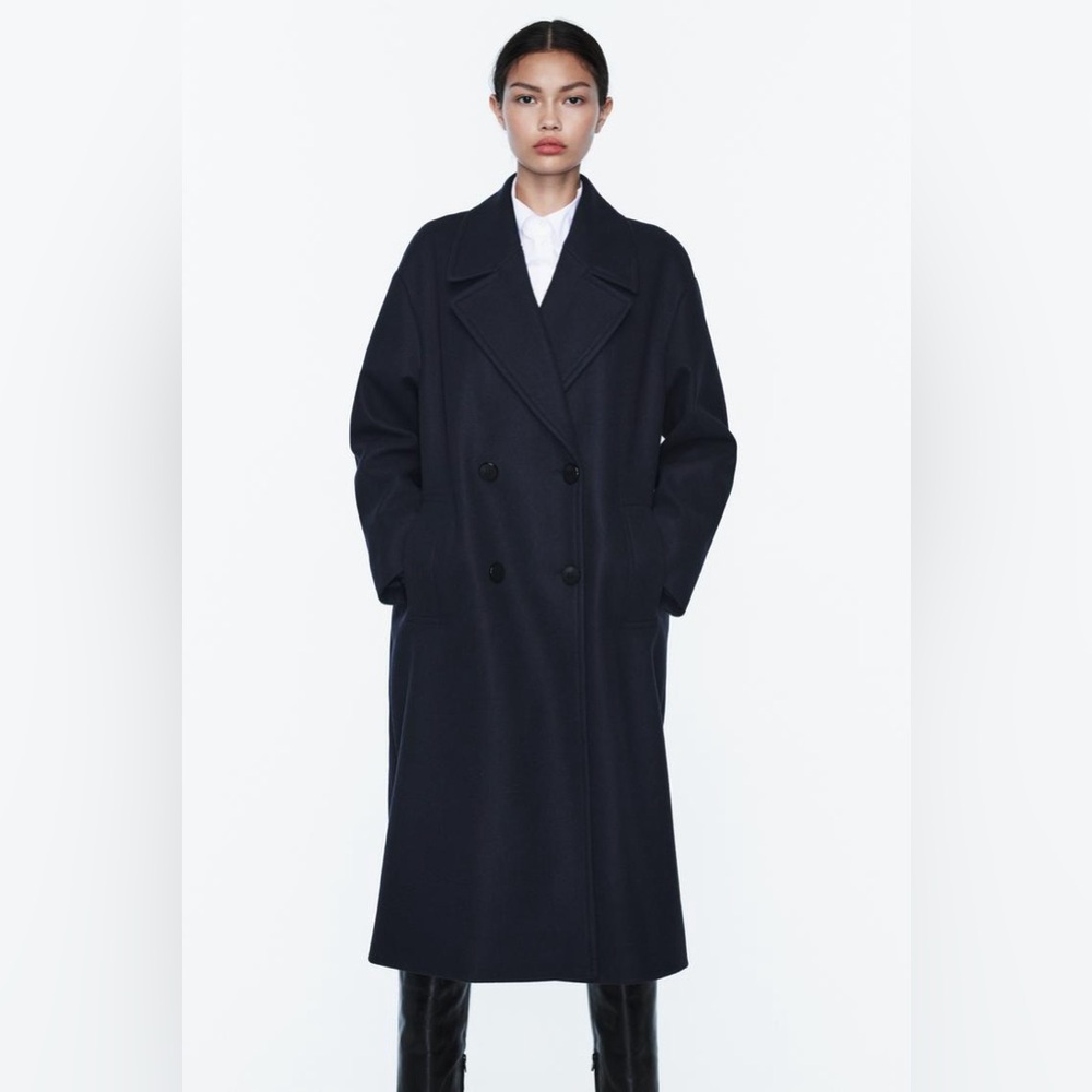 ZARA SOFT OVERSIZED COAT